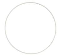 Armature Abat-Jour Cercle Rilsan Diamètre 40 Cm Blanc