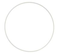 Armature abat-jour cercle Rilsan Diamètre 45 cm blanc
