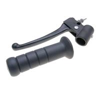 Armature de frein gauche avec levier de frein et poignée en caoutchouc pour Piaggio NRG, TPH, Storm, Gilera Typhoon
