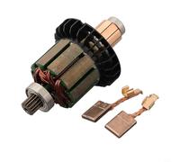 Armature de moteur 619380-9 619583-5 avec brosse carbone 194427-5 CB-440 pour perceuse DDF482 DHP482 pièces d'outils électriques 3 pièces