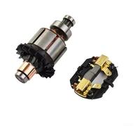 Armature de moteur à rotor Dewalt 18 V avec support de brosse en carbone compatible avec DCH243 DCH253 DCH254 DCH253M2 et plusieurs modèles de marteau perforateur Construction en métal et plastique