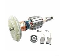 Armature pour Bosch, ancre de rotor pour GSH11E GBH10DE, composant de moteur de rechange avec roulements et balais de carbone, pièce d'outil électrique en métal 1614011072