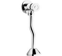 Armature pour urinoir, fermeture automatique, chrome