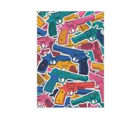 Arme colorée de dessin animé cool drapeaux de jardin extérieur drapeaux et bannières pour décoration de jardin 28 x 40 cm double face