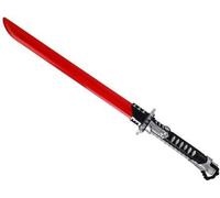Arme de combat de samouraï rouge lumineuse
