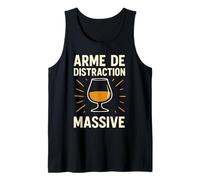 Arme de Distraction Massive Rhum Humour Drôle Amateur Apéro Débardeur