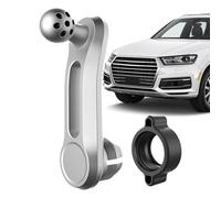 Arme Double Doube - Clip De Porte-Voiture De 17 Mm, Motorcycle Car Phone Support, Flexible Mounting Connector Accessories | Adaptateur D'extension De Montage À Billes Portables en en Aluminium