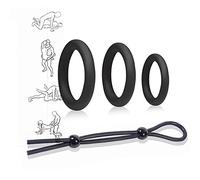 Arme secrète en silicone Pènè Rịngs pour hommes, plus de puissance (4pcs / Pack)