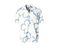 ARMEDANGELS Chemise 'LOVAAR' crème / saphir, Taille L