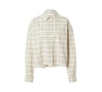 ARMEDANGELS Chemisier beige clair / gris foncé, Taille XL
