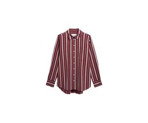 ARMEDANGELS Chemisier noisette / greige / gris clair / bordeaux, Taille M