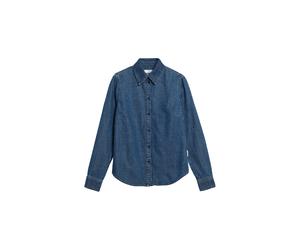 ARMEDANGELS Chemisier 'URELAA' noir denim, Taille S