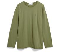 ARMEDANGELS - Jaames Longsleeve Brushed - Haut à manches longues - M - fatigue green