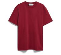 ARMEDANGELS - Maarkos Mid Weight - T-shirt - M - velvet red