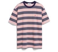 T-shirt Armedangels Maarkos Multi Stripes Violet M