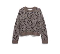 ARMEDANGELS - Women's Diliriaa Leopaa - Pull - XL - walnut cream