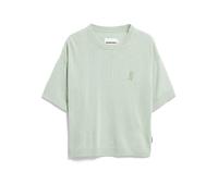 Pull manches courts en maille femme Armedangels Vert M