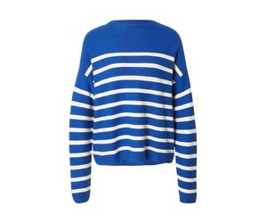 ARMEDANGELS Pull-over 'Merinaa' bleu roi / blanc, Taille M
