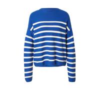 ARMEDANGELS Pull-over 'Merinaa' bleu roi / blanc, Taille XXL