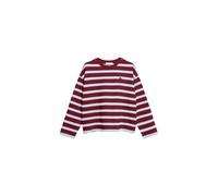 ARMEDANGELS Sweat-shirt bleu clair / bordeaux / blanc, Taille XXL