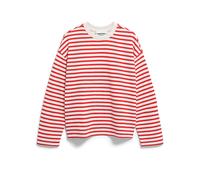 ARMEDANGELS Sweat-shirt Coupe Oversize FRANKAA STRIPES crème | L