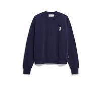 ARMEDANGELS Sweater ICONIC ALIZAA bleu marine | L