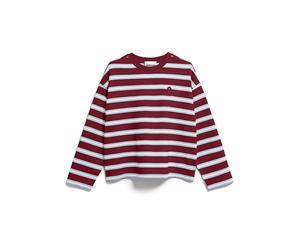 ARMEDANGELS Sweater ICONIC FRANKAA rouge foncé | L