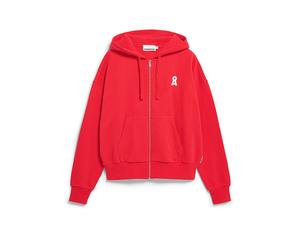 ARMEDANGELS Sweatjacke RIXAMAA rouge | XL