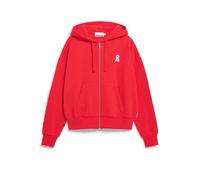 ICONIC Å RIXAMAA VESTE DE SWEAT | 100 % coton biologique - rouge (XS)