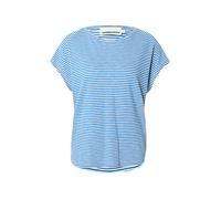 ARMEDANGELS T-shirt crème / bleu cobalt, Taille S