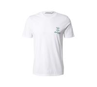 ARMEDANGELS T-Shirt 'JAAMES DIFFERENCE' vert / blanc, Taille L