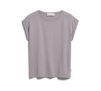 JILAANA T-SHIRT | Mélange de TENCEL™ Lyocell - gris (XXL)