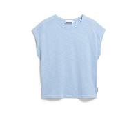 ARMEDANGELS T-Shirt ONELIAA LOVELY STRIPES bleu clair | XXL