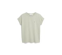 ARMEDANGELS T-shirt pour femme en coton bio IDAARA Loose Fit, vert marin, M
