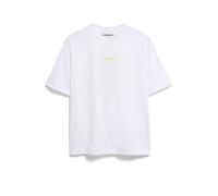 ARMEDANGELS - Women's Tarjaa Graphic - T-shirt - S - white / armedangels yellow