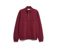 ARMEDANGELS Troyer Sweater rouge | XXL