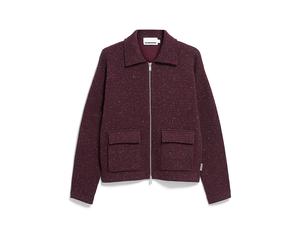 ARMEDANGELS Veste DOROTHEAA rouge foncé | M