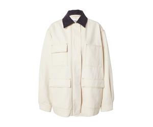 ARMEDANGELS Veste mi-saison brun foncé / blanc cassé, Taille L