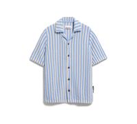ARMEDANGELS Vestes en maille bleu clair / blanc, Taille M