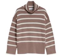 ARMEDANGELS - Women's Chanaa Stripes - Pull - XS - cinnamon dust / oatmilk