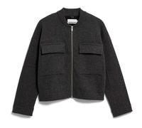 ARMEDANGELS - Women's Cotton-Wool Bomber Knit Jacket - Veste de loisirs - XL - steel melange