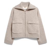 ARMEDANGELS - Women's Cotton-Wool Knit Jacket - Veste de loisirs - S - dark honey melange