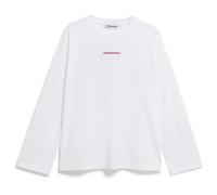 ARMEDANGELS - Women's Fietaa Smile - Haut à manches longues - L - white / pink mist