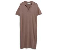 ARMEDANGELS - Women's Fine Polo Knit Dress - Robe - M - walnut cream