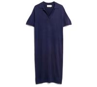 ARMEDANGELS - Women's Fine Polo Knit Dress - Robe - S - tinted navy