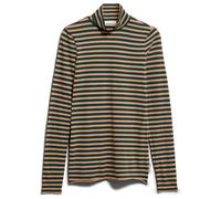 ARMEDANGELS - Women's Grazilianaa Stripes - Haut à manches longues - S - amberwood / midnight reef
