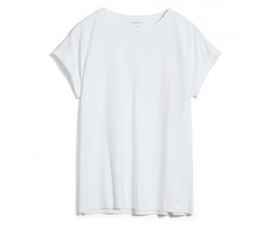 ARMEDANGELS - Women's Idaa Logo - T-shirt - L - white
