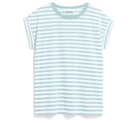 ARMEDANGELS - Women's Idaara Stripes - T-shirt - M - white / foam