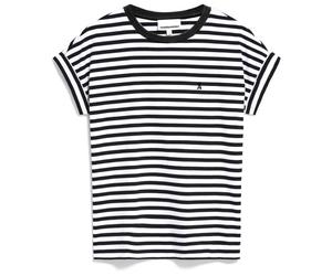 ARMEDANGELS - Women's Idaara Stripes - T-shirt - XL - white / black