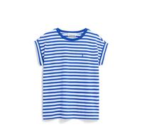 ARMEDANGELS - Women's Idaara Stripes - T-shirt - XS - white / dynamo blue